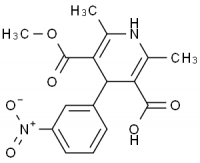 MC76060 1,4-Dihydro-2,6-dimethyl-4-(3-nitrophenyl)-3,5-pyridinedicarboxylic Acid 3-Methyl Ester 74936-72-4 1,4-二氢-2,6-二甲基-4-(3-硝基苯基)吡啶-3,5-二甲酸单甲酯