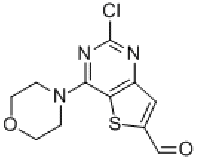 MC77883 2-CHLORO-4-MORPHOLINOTHIENO[3,2-D]PYRIMIDINE-6-CARBALDEHYDE 885618-31-5 2-氯-4-(4-吗啉)-噻吩并[3,2-D]嘧啶-6-羧醛