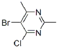 MC75473 5-Bromo-4-chloro-2,6-dimethylpyrimidine 69696-35-1 5-Bromo-4-chloro-2,6-dimethylpyrimidine