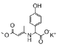 MC75427 N-(1-Methoxycarbonyl-1-propen-2-yl)-(αD)-amino-p-hydroxyphenylacetate Potassium Salt 69416-61-1 D-(-)-对羟基苯甘氨酸邓钾盐