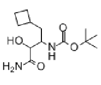 MC85243 N-[3-Amino-1-(cyclobutylmethyl)-2-hydroxy-3-oxopropyl]-carbamic Acid 1,1-Dimethylethyl Ester 394735-22-9 N-[3-Amino-1-(cyclobutylmethyl)-2-hydroxy-3-oxopropyl]-carbamic Acid 1,1-Dimethylethyl Ester