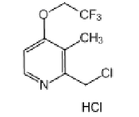 MC41807  2-氯甲基-3-甲基-4-(2,2,2-三氟乙氧基)吡啶盐酸盐  [127337-60-4]