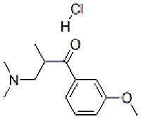 MC85181 3-(Dimethylamino)-1-(3-methoxyphenyl)-2-methyl-1-propanone hydrochloride 37951-53-4 3-(二甲基氨基)-1-(3-甲氧基苯基)-2-甲基-1-丙酮盐酸盐