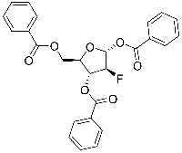 MC71535 1,3,5-Tri-O-Benzoyl-2-Deoxy-2-Fluoro -α-D-Arabinose 97614-43-2 2-脱氧-2-氟-1,3,5-三苯甲酰基-alpha-D-阿拉伯呋喃糖