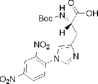 MC45089  N-(叔丁氧羰基)-1-(2,4-二硝基苯基)-L-组氨酸  [25024-53-7]