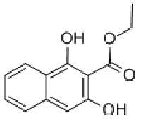 MC75313 Ethyl-1,3-dihydroxy-2-naphtoate 6843-89-6 1,3-二羟基萘-2-甲酸乙酯