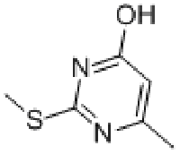 MC74644 6-Methyl-2-(methylthio)pyrimidin-4-ol 6328-58-1 6-甲基-4-羟基-2-甲硫基嘧啶