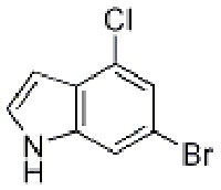 MC77839 1H-Indole, 6-broMo-4-chloro- 885519-01-7 6-溴-4-氯-1H-吲哚
