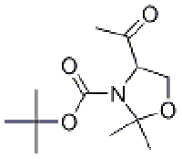 MC72228 tert-Butyl 4-acetyl-2,2-diMethyloxazolidine-3-carboxylate 433683-01-3 叔丁酯4-乙酰基-1,2-二甲基恶唑烷-3-甲酸叔丁酯