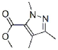MC76320 1H-Pyrazole-5-carboxylicacid,1,3,4-trimethyl-,methylester(9CI) 773136-70-2 1,3,4-三甲基-1H-吡唑-5-羧酸甲酯