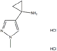 MC37462  1-(1-Methyl-1H-pyrazol-4-yl)cyclopropanamine dihydrochloride  [1401426-05-8]