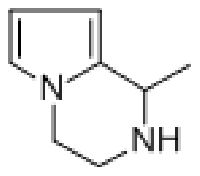 MC75908 1-METHYL-1,2,3,4-TETRAHYDRO-PYRROLO[1,2-A]PYRAZINE 73627-18-6 1,2,3,4-四氢-1-甲基吡咯[1,2-A]吡嗪
