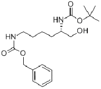 MC76762 N-alpha-t-Butyloxycarbonyl-N-epsilon-benzyloxycarbonyl-L-lysinol 82689-20-1 BOC-L-LYS(Z)-OL