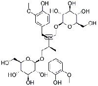 MC83654 SECO-ISOLARICIRESINOL DIGLUCOSIDE 158932-33-3 2,3-双(3-甲氧基-4-羟基苄基)丁烷-1,4-二醇 1,4-二葡萄糖甙