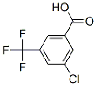 MC73347 3-CHLORO-5-(TRIFLUOROMETHYL)BENZOIC ACID 53985-49-2 3-氯-5-三氟甲基苯甲酸