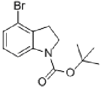 MC77806 4-BROMO-2,3-DIHYDRO-INDOLE-1-CARBOXYLIC ACID TERT-BUTYL ESTER 885272-46-8 N-BOC-4-溴吲哚啉