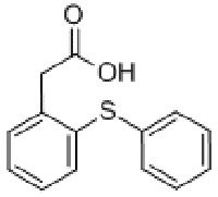 MC83536 2-[2-(PHENYLTHIO)PHENYL]ACETIC ACID 1527-17-9 2-[2-(苯硫基)苯基]乙酸