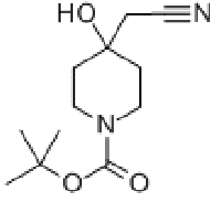 MC76345 tert-Butyl 4-(cyanomethyl)-4-hydroxypiperidine-1-carboxylate 774609-73-3 N-BOC-4-羟基-4-腈甲基-哌啶