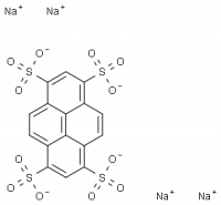 MC71169 1,3,6,8-Pyrenetetrasulfonic Acid Tetrasodium Salt 59572-10-0 1,3,6,8-芘四磺酸四钠盐