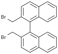 MC77372 R-2,2'-Bis(broMoMethyl)-1,1'-binaphthalene 86631-56-3 (R)-2,2'-双(溴甲基)-1,1'-联萘