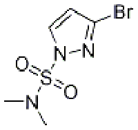 MC72740 3-BroMo-1-(diMethylsulfaMoyl)pyrazole 500011-84-7 1-(二甲基氨基磺酰基)-3-溴吡唑