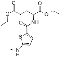MC91258 Diethyl N-[5-methylamino-2-thenoyl]-L-glutamate 112889-02-8 N-(5-甲氨基-2-噻吩甲酰基)-L-谷氨酸二乙酯
