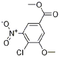 MC74692 Methyl 4-chloro-3-methoxy-5-nitrobenzenecarboxylate 63603-09-8 METHYL 4-CHLORO-3-METHOXY-5-NITROBENZENECARBOXYLATE