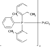 MC46955  双(三-o-甲苯基膦)二氯化钯(II)  [40691-33-6]