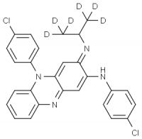 MC70568 N,5-Bis(4-Chlorophenyl)-3,5-Dihydro-3-(Isopropylimino)Phenazin-2-Amine 2030-63-9 氯法齐明