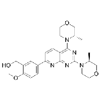 MC80013 AZD8055 1009298-09-2 (5-(2,4-bis((S)-3-methylmorpholino)pyrido[2,3-d]pyrimidin-7-yl)-2-methoxyphenyl)methanol