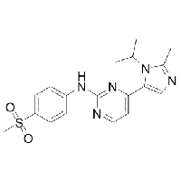 MC80827 AZD5438 602306-29-6 4-(1-isopropyl-2-methyl-1H-imidazol-5-yl)-N-(4-(methylsulfonyl)phenyl)pyrimidin-2-amine
