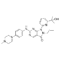 MC81160 2-allyl-1-(6-(2-hydroxypropan-2-yl)pyridin-2-yl)-6-(4-(4-methylpiperazin-1-yl)phenylamino)-1,2-dihydropyrazolo[3,4-d]pyrimidin-3-one 955365-80-7 2-烯丙基-1-(6-(2-羟基丙-2-基)吡啶-2-基)-6-(4-(4-甲基哌嗪-1-基)苯基氨基)-1H-吡唑并[3,4-D]嘧啶-3(2H)-酮