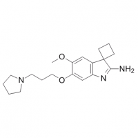 MC80394 A-366 1527503-11-2 5'-Methoxy-6'-[3-(1-pyrrolidinyl)propoxy]spiro[cyclobutane-1,3'-[3H]indol]-2'-amine