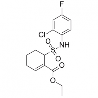 MC84610 ethyl 6-(N-(2-chloro-4-fluorophenyl)sulfamoyl)cyclohex-1-enecarboxylate 243983-70-2 ethyl 6-(N-(2-chloro-4-fluorophenyl)sulfamoyl)cyclohex-1-enecarboxylate