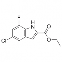 MC82319 ethyl 5-chloro-7-fluoro-1H-indole-2-carboxylate 1204501-37-0 ethyl 5-chloro-7-fluoro-1H-indole-2-carboxylate