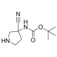 MC82325 tert-Butyl N-(3-cyanopyrrolidin-3-yl)carbamate 1205749-53-6 tert-Butyl N-(3-cyanopyrrolidin-3-yl)carbamate
