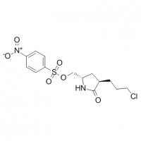 MC81671 Benzenesulfonic acid, 4-nitro-, [(2S,4R)-4-(3-chloropropyl)-5-oxo-2-pyrrolidinyl]methyl ester 1013937-94-4 Benzenesulfonic acid, 4-nitro-, [(2S,4R)-4-(3-chloropropyl)-5-oxo-2-pyrrolidinyl]methyl ester