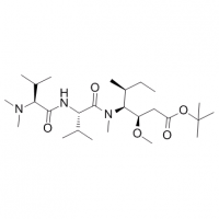 MC82311 L-Valinamide, N,N-dimethyl-L-valyl-N-[(1S,2R)-4-(1,1-dimethylethoxy)-2-methoxy-1-[(1S)-1-methylpropyl]-4-oxobutyl]-N-methyl- 120205-53-0 L-Valinamide, N,N-dimethyl-L-valyl-N-[(1S,2R)-4-(1,1-dimethylethoxy)-2-methoxy-1-[(1S)-1-methylpropyl]-4-oxobu