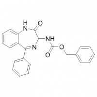 MC81927 Carbamic acid, N-(2,3-dihydro-2-oxo-5-phenyl-1H-1,4-benzodiazepin-3-yl)-, phenylmethyl ester 108895-98-3 Carbamic acid, N-(2,3-dihydro-2-oxo-5-phenyl-1H-1,4-benzodiazepin-3-yl)-, phenylmethyl ester