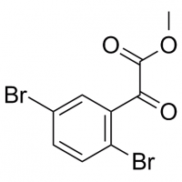 MC81749 Benzeneacetic acid, 2,5-dibromo-α-oxo-, methyl ester 1032231-15-4 Benzeneacetic acid, 2,5-dibromo-α-oxo-, methyl ester