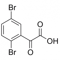 MC81961 Benzeneacetic acid, 2,5-dibromo-alpha-oxo- 1094428-27-9 Benzeneacetic acid, 2,5-dibromo-alpha-oxo-