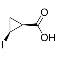 MC82443 Cyclopropanecarboxylic acid, 2-iodo-, (1R,2R)-rel- 122676-92-0 Cyclopropanecarboxylic acid, 2-iodo-, (1R,2R)-rel-