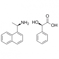 MC81883 Benzeneacetic acid, α-hydroxy-, (αR)-, compd. with (αR)-α-methyl-1-naphthalenemethanamine (1:1) 1073144-62-3 Benzeneacetic acid, α-hydroxy-, (αR)-, compd. with (αR)-α-methyl-1-naphthalenemethanamine (1:1)