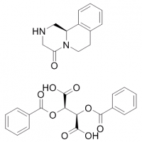 MC83110 Butanedioic acid, 2,3-bis(benzoyloxy)-, (2R,3R)-, compd. with (11bR)-1,2,3,6,7,11b-hexahydro-4H-pyrazino[2,1-a]isoquinolin-4-one (1:1) 1399880-37-5 Butanedioic acid, 2,3-bis(benzoyloxy)-, (2R,3R)-, compd. with (11bR)-1,2,3,6,7,11b-hexahydro-4H-pyr