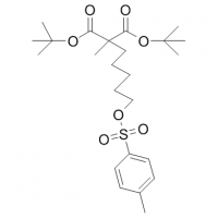 MC82529 di-tert-butyl 2-methyl-2-(5-(tosyloxy)pentyl)malonate 1236354-13-4 di-tert-butyl 2-methyl-2-(5-(tosyloxy)pentyl)malonate