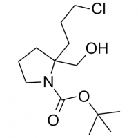 MC83200 tert-butyl 2-(3-chloropropyl)-2-(hydroxymethyl)pyrrolidine-1-carboxylate 1415564-96-3 tert-butyl 2-(3-chloropropyl)-2-(hydroxymethyl)pyrrolidine-1-carboxylate