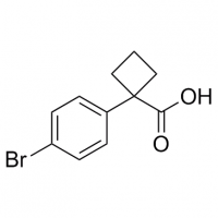 MC83517 Cyclobutanecarboxylic acid, 1-(4-bromophenyl)- 151157-49-2 Cyclobutanecarboxylic acid, 1-(4-bromophenyl)-