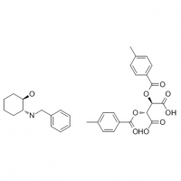 MC81994 Butanedioic acid, 2,3-bis[(4-methylbenzoyl)oxy]-, (2R,3R)-, compd. with (1R,2R)-2-[(phenylmethyl)amino]cyclohexanol (1:2) 1106691-66-0 Butanedioic acid, 2,3-bis[(4-methylbenzoyl)oxy]-, (2R,3R)-, compd. with (1R,2R)-2-[(phenylmethyl)amino]cyclohexa