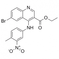 MC83186 ethyl 6-bromo-4-(4-methyl-3-nitrophenylamino)quinoline-3-carboxylate 1415562-32-1 ethyl 6-bromo-4-(4-methyl-3-nitrophenylamino)quinoline-3-carboxylate