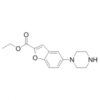MC83767 ethyl 5-(piperazin-1-yl)benzofuran-2-carboxylate 163521-20-8 ethyl 5-(piperazin-1-yl)benzofuran-2-carboxylate